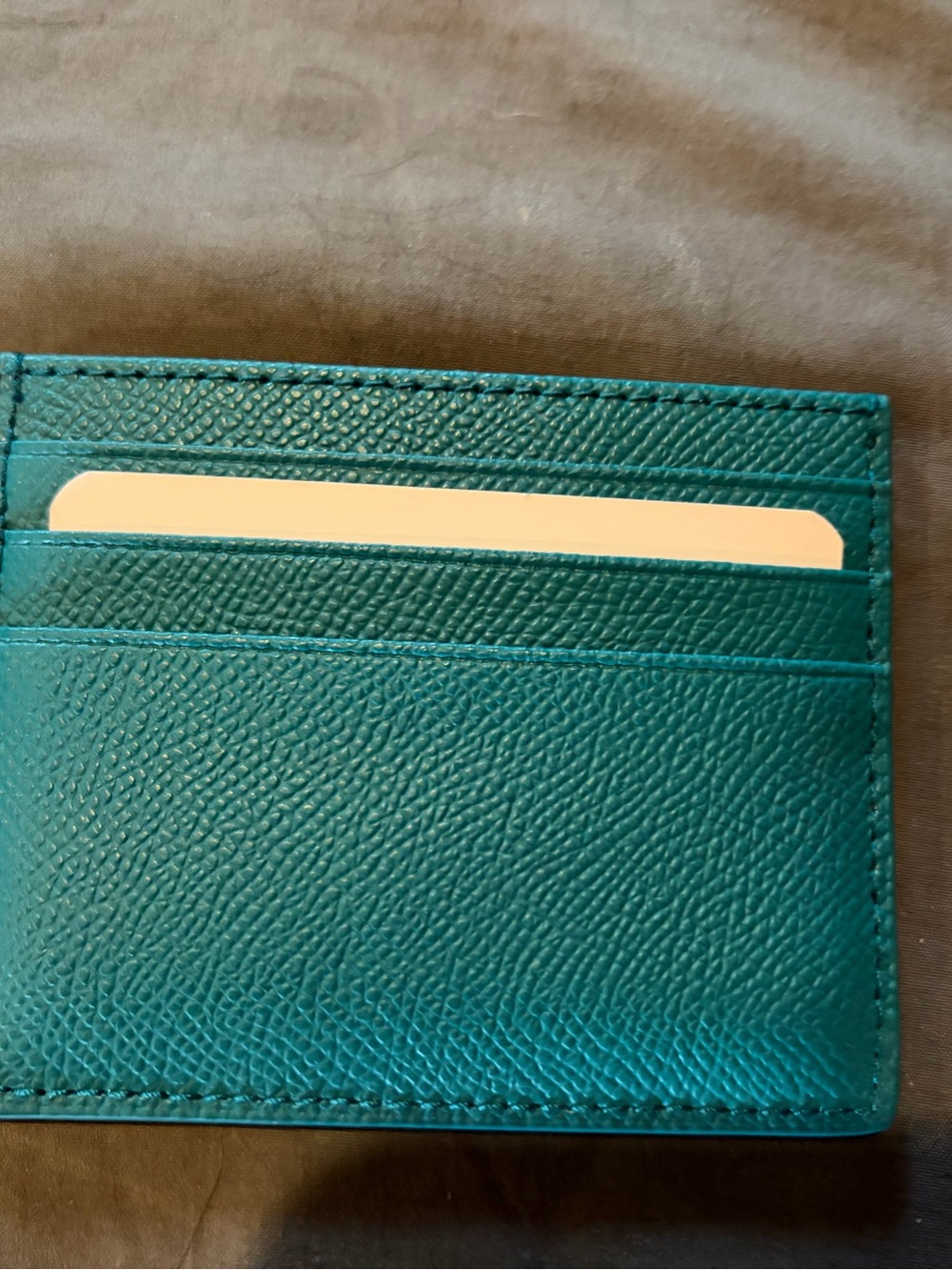 Furla cardholder in teal green nwt - Picture 2 of 3